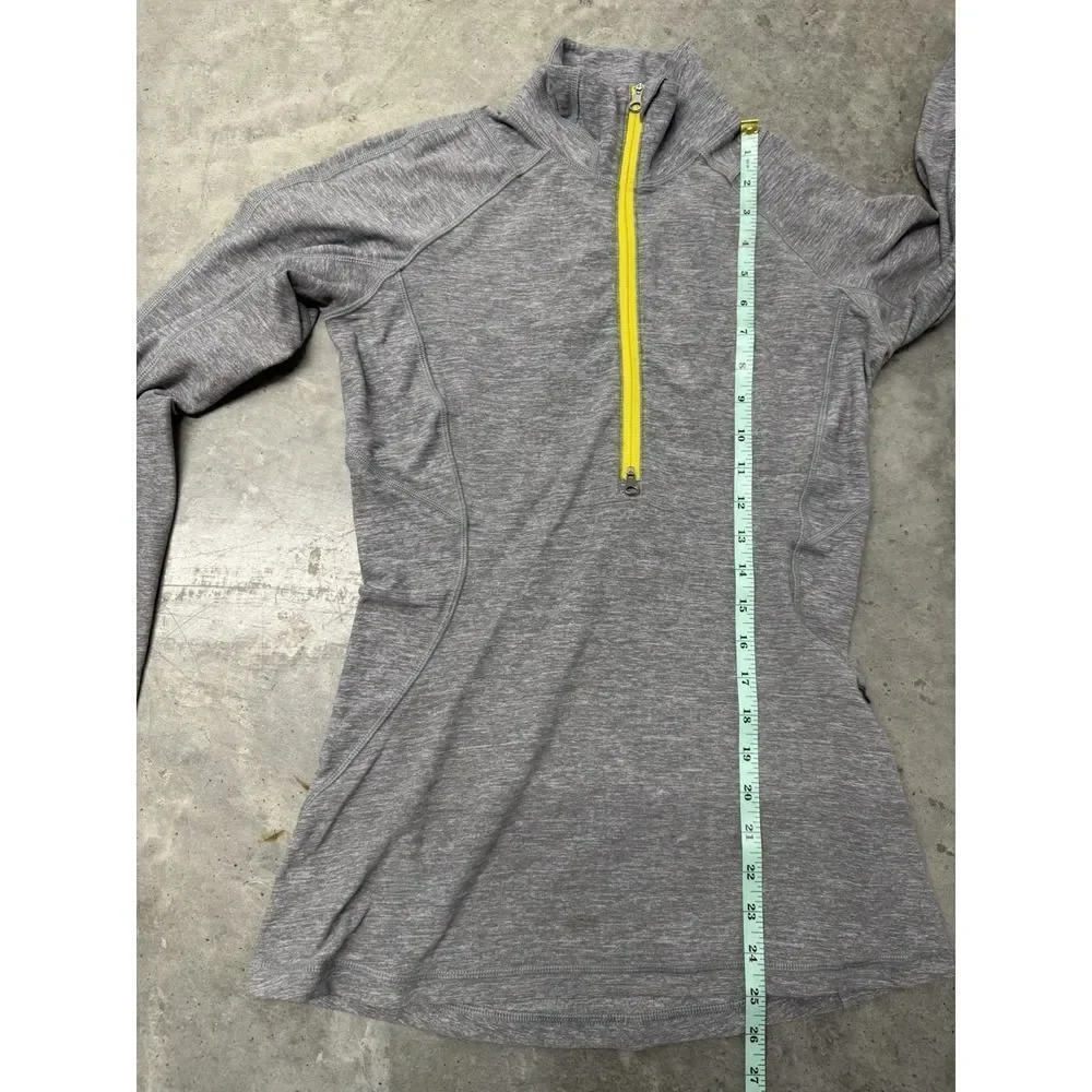 Lululemon Race Your Pace half zip Jacket. Womens. Sz 6